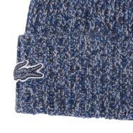 Bonnet Marine Chiné Mixte Lacoste Rib vue 2