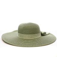 Via Lorenzo Women’s Khaki Hats – Ivory Capeline