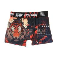 Boxer estampado negro/naranja para chicos Freegun TIG barato