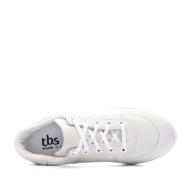 Zapatos de mujer de cuero blanco TBS Brandy ver 4