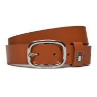 Brauner Gürtel für Frauen Tommy Hilfiger Oval 3.0