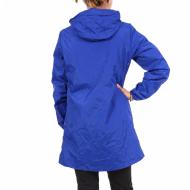 Chaqueta cortavientos azul para mujer Laura Jo impermeable ver 2