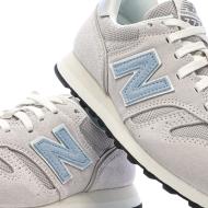 Baskets Grises/Bleu Femme New Balance Sneakers 373 vue 7