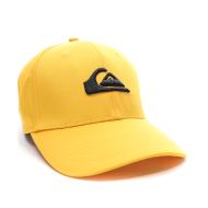 Gelb/Schwarze Herren-Kappe Quiksilver Decades Hdwr Ansicht 2