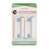 X4 Prodental Sensitive Action Ersatz-Rotationsbürsten günstig