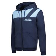 Aviron Bayonnais Sweat Blau Herren Le Coq Sportif Hoody Nr. 1 günstig