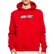 Sweatshirt Rot Mann Diesel Ginn günstig