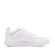 Zapatillas blancas/rosas para niño Adidas Tensaur ver 2
