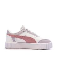 Zapatillas Puma Carina Mia Blanco/Malva, Niña ver 2