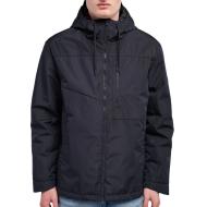 Parka negra de hombre Teddy Smith Olivan barato