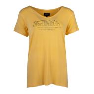 Camiseta amarilla Mujer Von Dutch ROAN barato