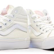 Zapatillas niña beige Vans Flower ver 7
