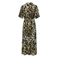 Starsezen Life Women's Brown/Ecru Leopard Print Dress 2/4 Photo of the Espace des Marques %store% store - view of %key%