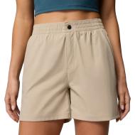 Pantalones cortos de senderismo beige para mujer Columbia Cedar Crest barato