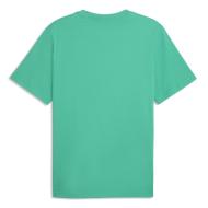 T-Shirt Vert Homme Puma Essential Small vue 2