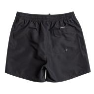 Quiksilver Beach Please 16 Badeshorts für Herren, schwarz/orange Ansicht 2