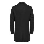 Only &amp; Sons Maylon Abrigo negro para hombre ver 2