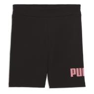Pantalón corto negro/rosa para niña Puma Ess 2 Color barato