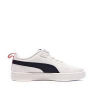 Puma Rickie White/Black Boys’ Trainers Photo of the Espace des Marques %store% store - view of %key%