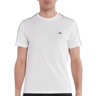 Weißes Herren-T-Shirt von Lacoste TH7404 günstig