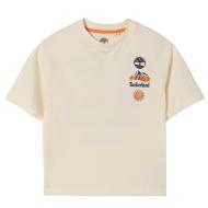 T-Shirt Beige Garçon Timberland T60434 Cream