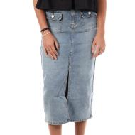 Blauer Damen-Jeansrock Monday Premium Elephant günstig