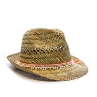 Chapeaux Paille Via Lorenzo Trilby Naturel vue 2