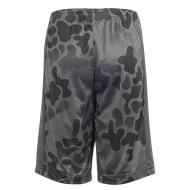 Pantalón Corto Adidas J Tr-es Aop Niño Gris ver 2