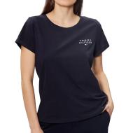 T-Shirt Marine Femme Tommy Hilfiger Sleeve