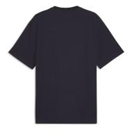 T-Shirt Oversize Bleu Marine Homme Puma Elevated vue 2