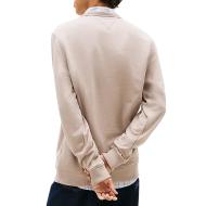 Tommy Hilfiger Men’s Beige Sweatshirt with Badges Photo of the Espace des Marques %store% store - view of %key%