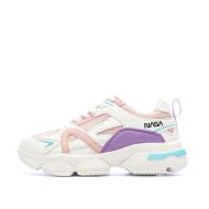 Zapatillas deportivas blancas y rosas para mujer Nasa Jabalem barato