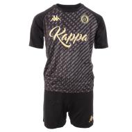 Kappa Marcelo Boy's Black Football Kit