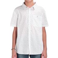 Boy's White Teddy Smith Hook Shirt affordable