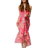 Langes Kleid Rosa Frau Kaporal Vadez günstig