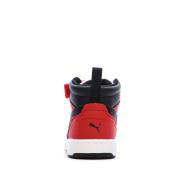 Rote/schwarze/weiße Sneaker für Jungen von Puma Ansicht 3