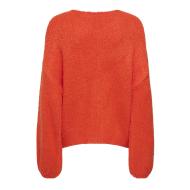 Jersey naranja de mujer JDY Dinea ver 2