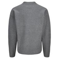 Grauer Herrenpullover von Jack & Jones, Modell „Bradfort“ Ansicht 2