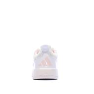 Zapatillas blancas/rosas para niño Adidas Tensaur ver 3