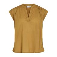 Camiseta de tirantes amarilla de mujer Vila Tink barato