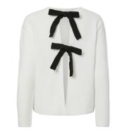 Women's White/Black Cardigan Pieces Silly affordable