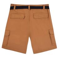 Short Marron Homme TBS Teck vue 2