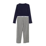Girl's navy/grey Calvin Klein Jeans Peacoat pyjamas Photo of the Espace des Marques %store% store - view of %key%