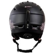 Casco esquí mujer negro/rosa Cairn Escape Black Blush ver 2