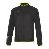 Veste Coupe-Vent Noir Homme Mizuno Team Rain pas cher