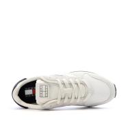 Weiße/marineblaue Herren-Sneaker Tommy Hilfiger Eva Runner Leather Ansicht 4