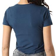 Women’s Navy Blue T-Shirt by Pepe Jeans – New Virginia Photo of the Espace des Marques %store% store - view of %key%