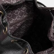 Sac à Dos Noir Femme Manoukian Soho vue 3