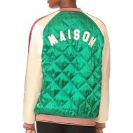 Women’s Green Bomber Jacket by Scotch & Soda 136904 Photo of the Espace des Marques %store% store - view of %key%