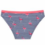 Bas de Maillot de bain Marine/Blanc/Rose Fille Lagon Bleu Alyssa vue 2